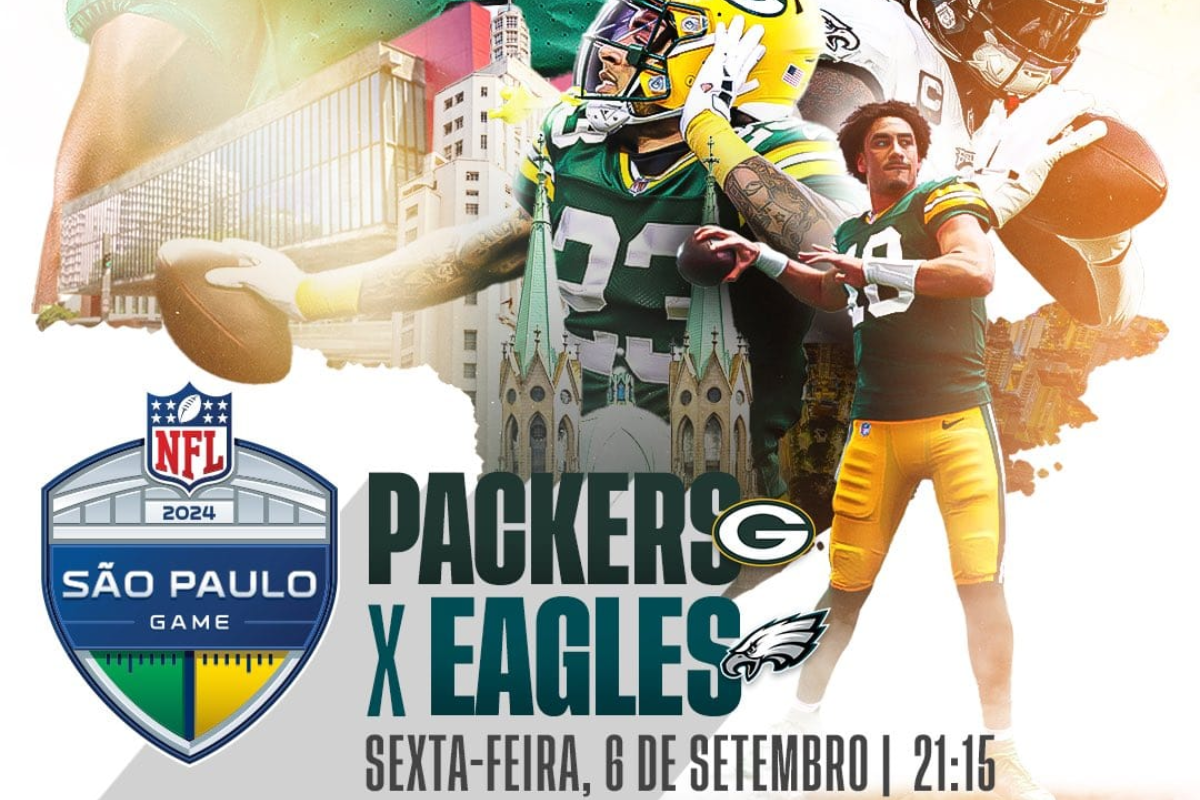 Primeiro jogo da NFL na América do Sul ocorrera em São Paulo, no dia 6 de setembro.